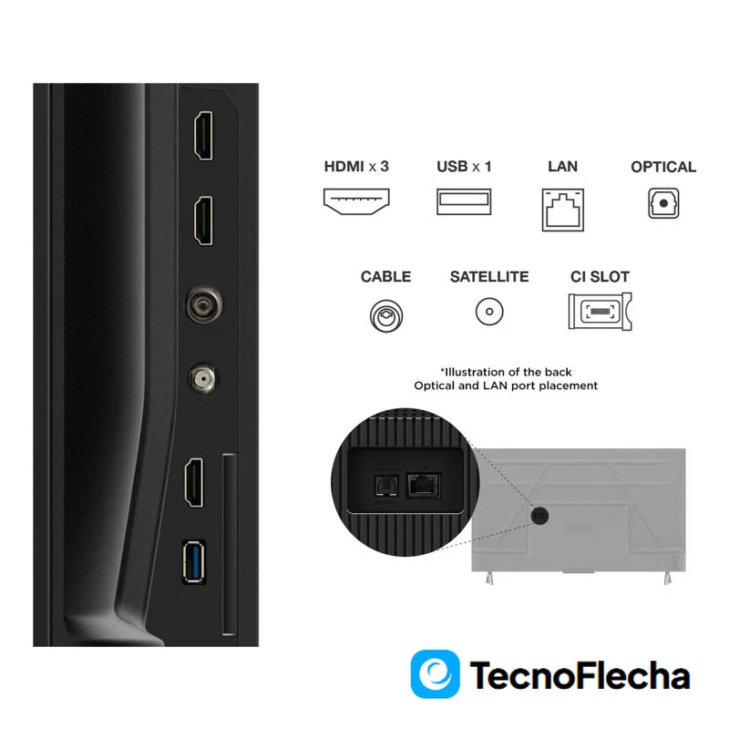 TCL LED 43'' 43P6K 4K UHD Google TV Dolby Atmos - Image 5