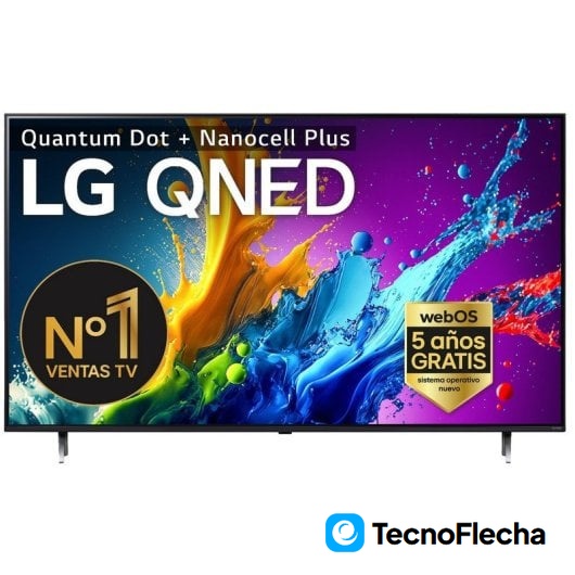LG 55QNED80T6A 55'' QNED UltraHD 4K HDR10 WebOS24 AI ThinQ