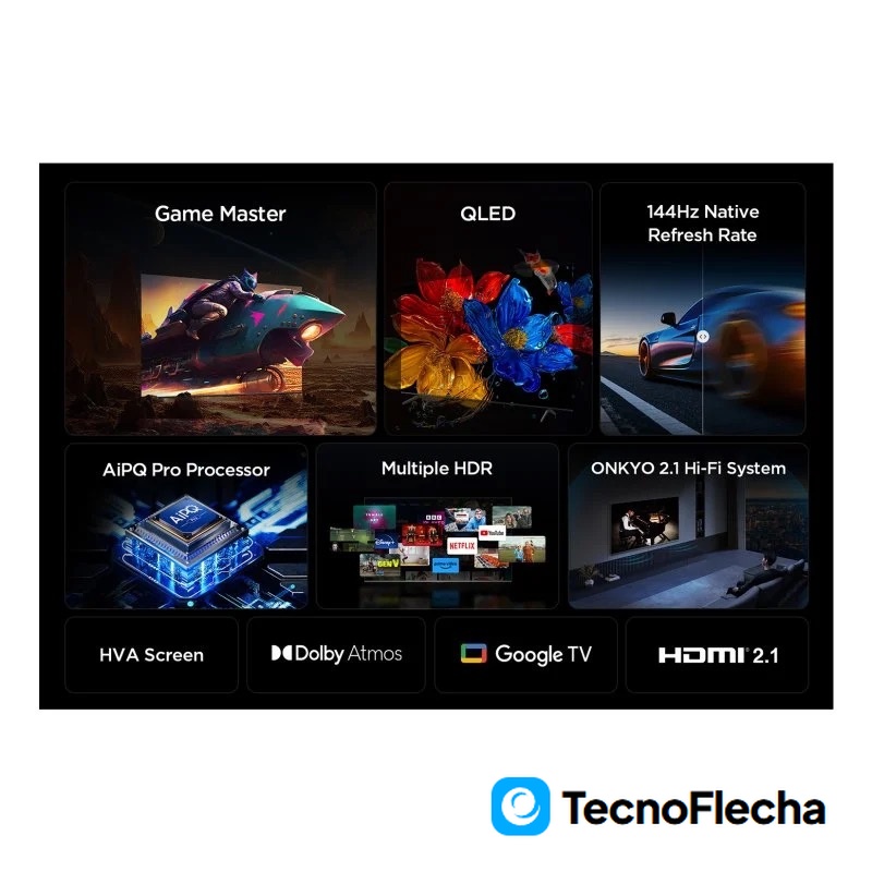 TCL QLED 65'' 65P89K 4K UHD Google TV HDR Dolby Vision - Image 7