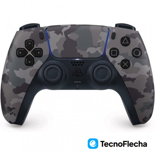 Sony DualSense Grey Camouflage Mando Inalámbrico para PS5