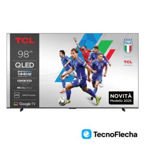 TCL QLED 98P89K 98 4K Smart TV WiFi Google TV Metallic