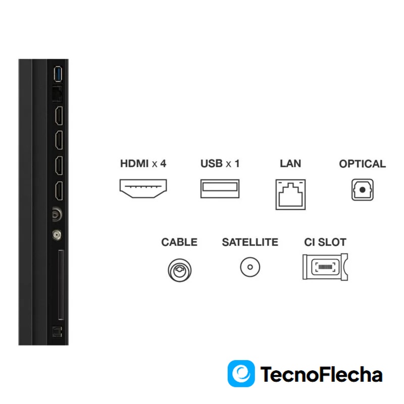 TCL QLED 98P89K 98'' 4K Smart TV WiFi Google TV Metálico - Image 5