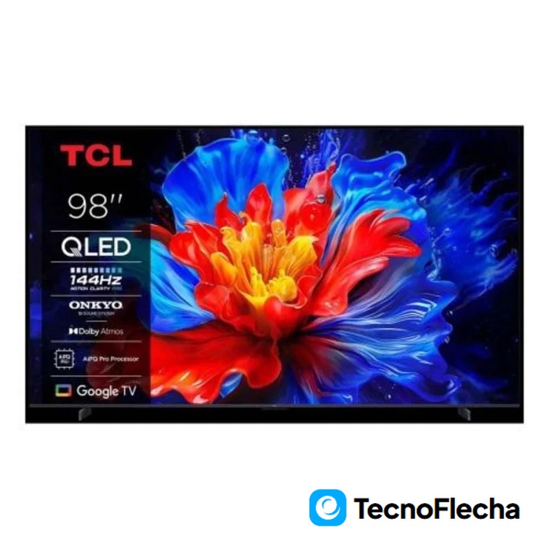 TCL QLED 98P89K 98'' 4K Smart TV WiFi Google TV Metálico - Image 8