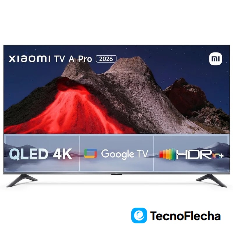 Xiaomi QLED 32'' A PRO HD Ready Ultra HD Google TV Chromecast Sonido DTS
