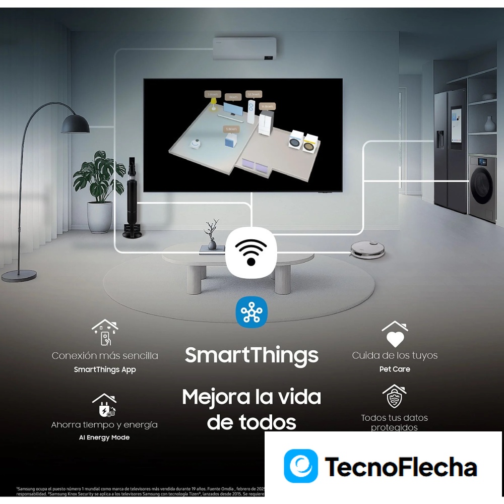 Samsung TQ65S85FAEXXC OLED 4K 65K NQ4 AI Gen2 Processor Smart TV full AI Wifi Graphite Black - Image 6