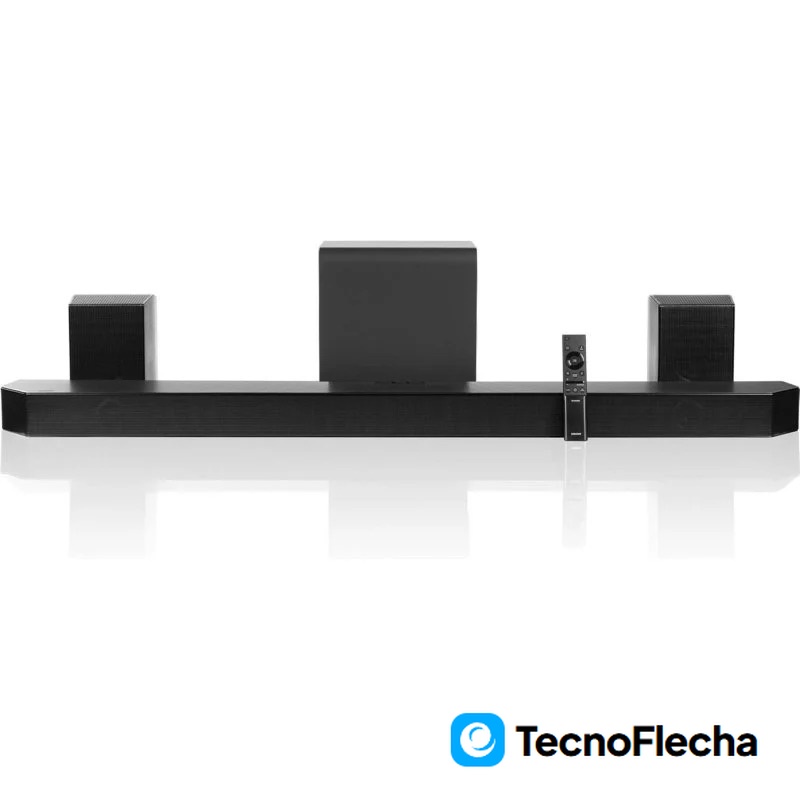 Samsung HW-Q990F Barra de sonido 11.1.4ch Q-Series Bluetooth Wi-Fi Subwoofer y Altavoces Traseros