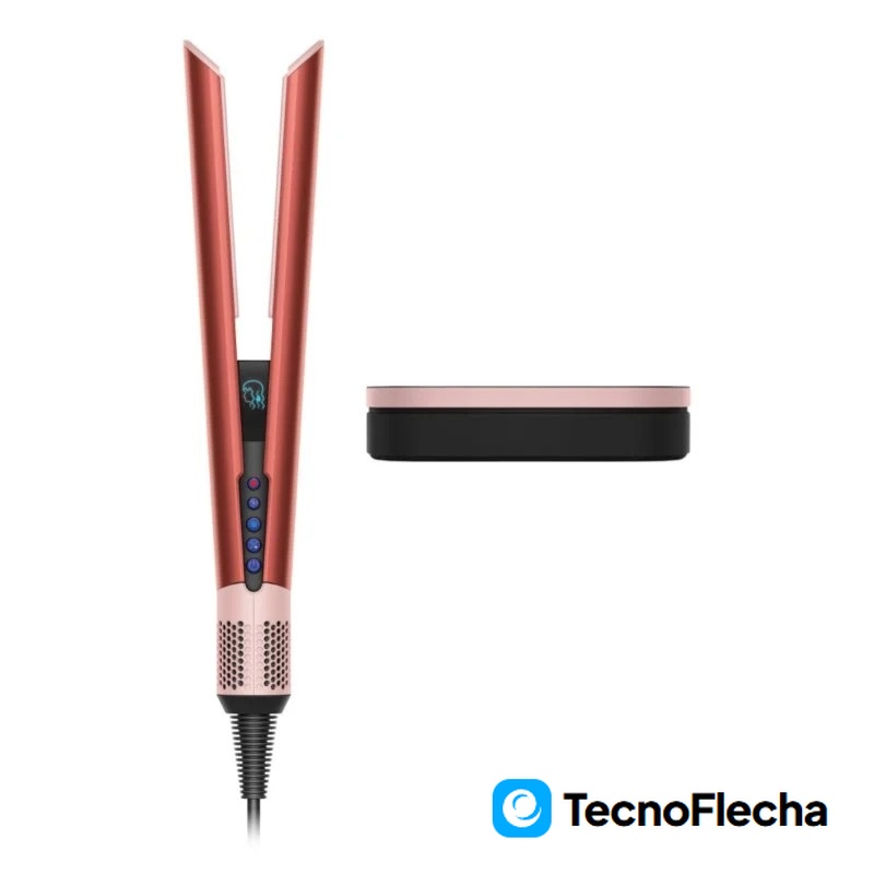 Dyson Airstrait Plancha Secador de Pelo Edición Limitada Strawberry Bronze Blush Pink - Image 2