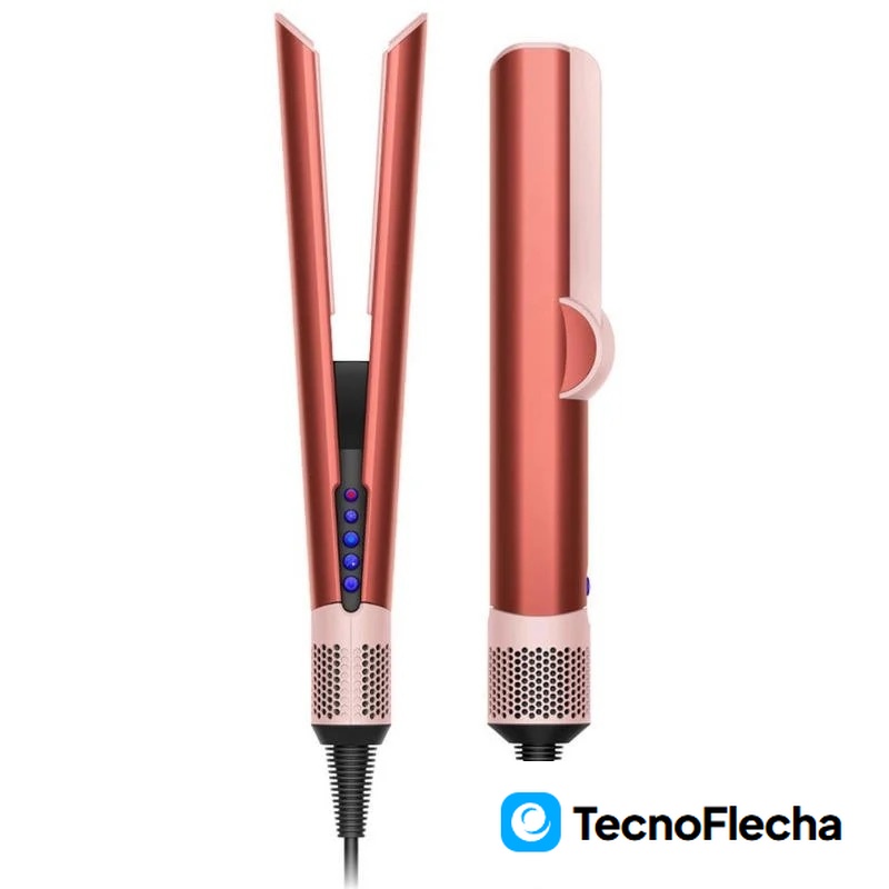 Dyson Airstrait Plancha Secador de Pelo Edición Limitada Strawberry Bronze Blush Pink - Image 3