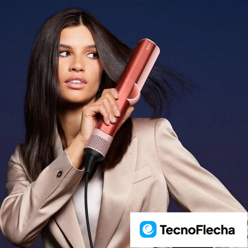 Dyson Airstrait Plancha Secador de Pelo Edición Limitada Strawberry Bronze Blush Pink - Image 5