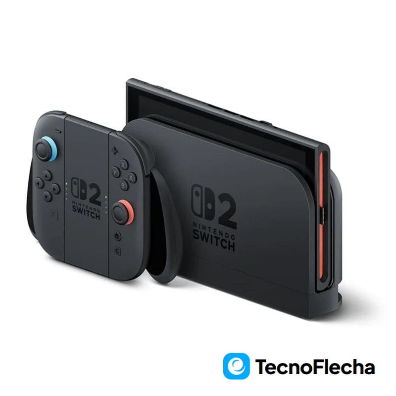 Nintendo Switch 2 Nintendo Switch 2 7.9'' FullHD HDR 120Hz 256GB Azul/Rojo + Leyendas P