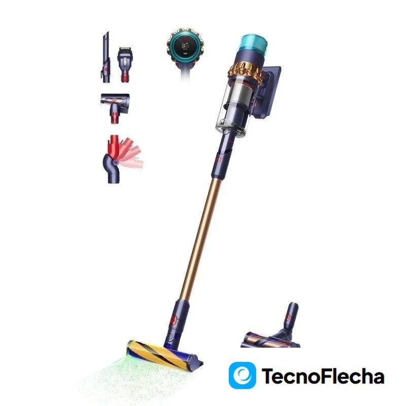 Dyson Gen5detect Absolute 280AW Filtro HEPA Aspiradora sin cable Autonomía 70min