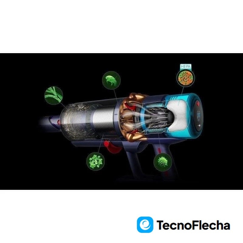 Dyson Gen5detect Absolute 280AW Filtro HEPA Aspiradora sin cable Autonomía 70min - Image 4