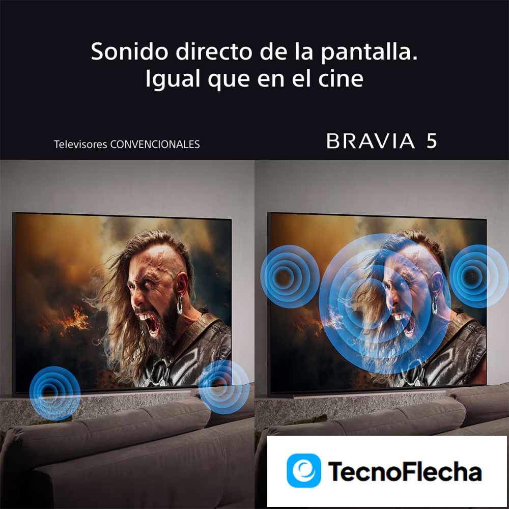 Sony TV 85'' Sony BRAVIA 5 K85XR55BP Mini LED, 4K HDR - Image 10