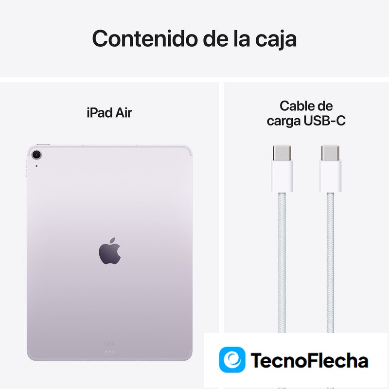 Apple iPad Air 2025 WiFi + Cellular 13GB 256GB Purple - Image 3