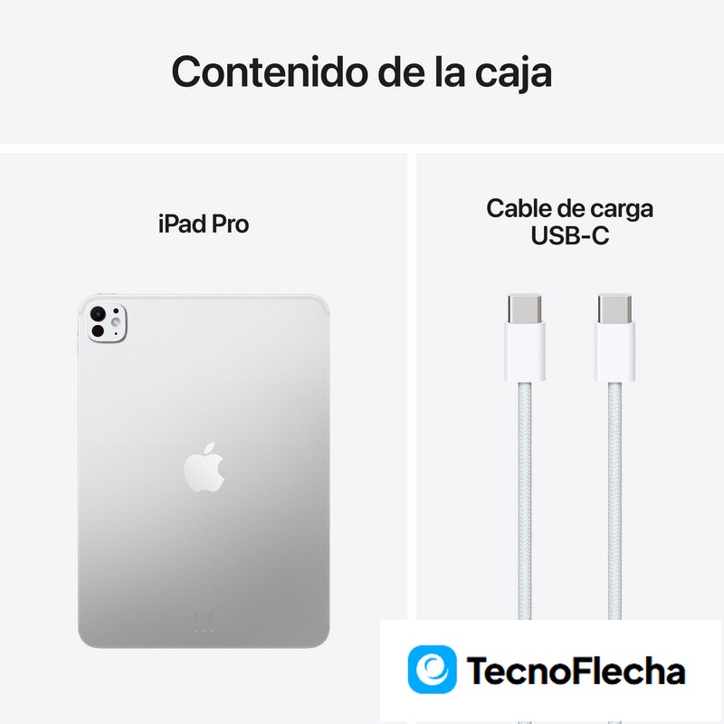 Apple iPad Pro 11''WiFi 512GB Chip M5 con Vidrio Estándar Ultra Retina XDR Plata - Image 9