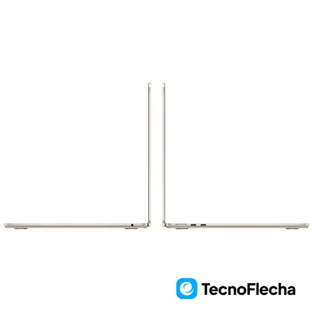 Apple MacBook Air Apple M4 10 Núcleos/16GB/512GB SSD/GPU 10 Núcleos/15.3'' Blanco Estrella - Image 3