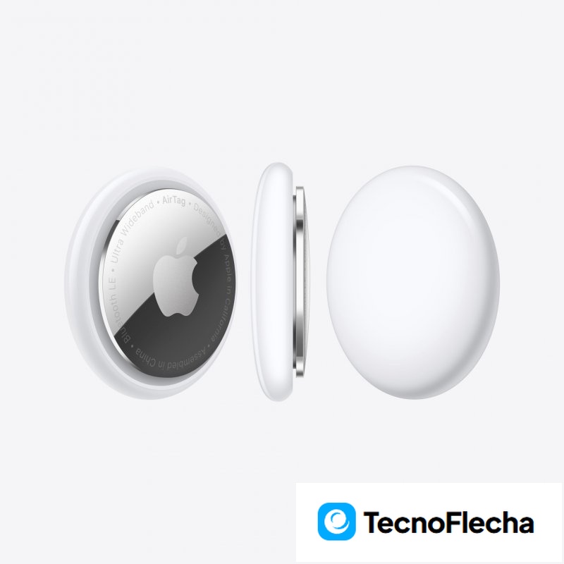 Apple AirTag Bluetooth Plata, Blanco - Image 2