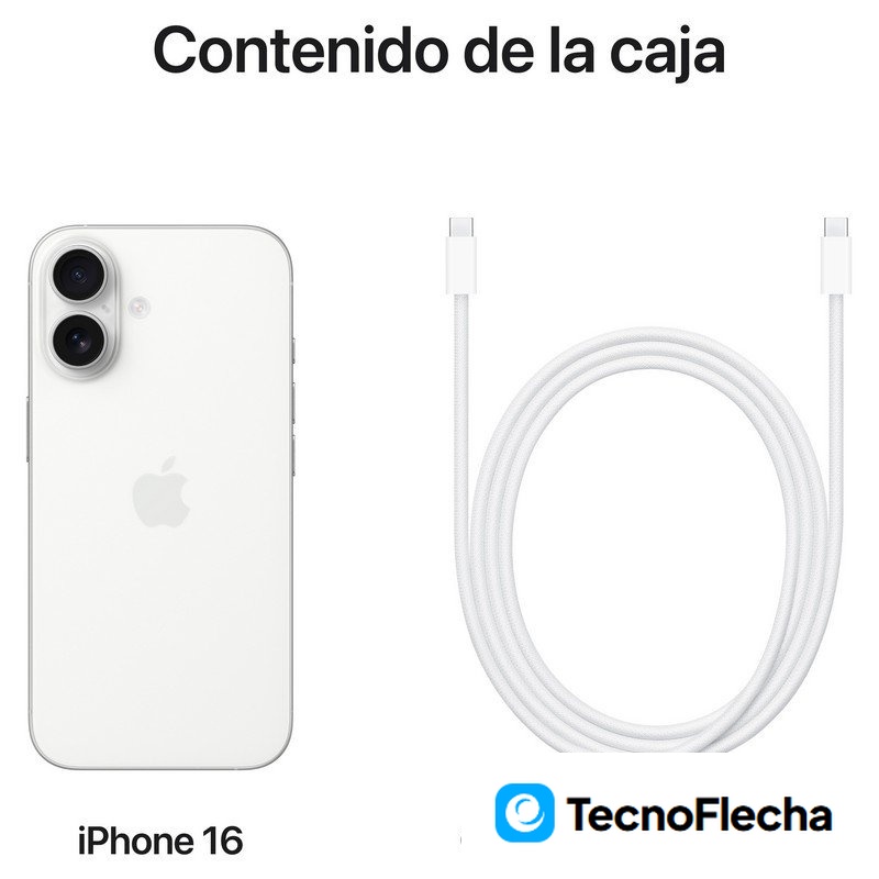 Apple iPhone 16 512GB Blanco - Image 2