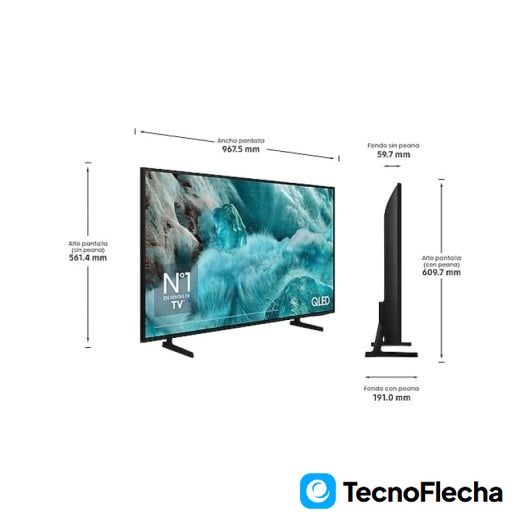 Samsung AI QLED 43'' QE43Q7FAAUXXH UltraHD 4K Quantum HDR Tizen - Image 7