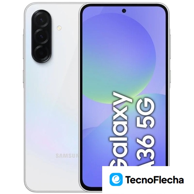 Samsung Galaxy A36 5G 8GB/256GB Smartphone 6.7 Super AMOLED 50MP 5000mAh 45W Android 15 White