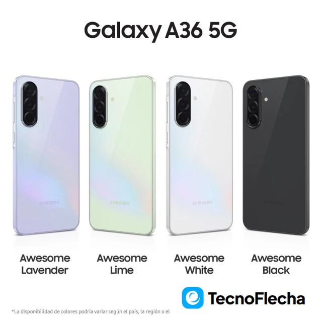 Samsung Galaxy A36 5G 8GB/256GB Smartphone 6.7 Super AMOLED 50MP 5000mAh 45W Android 15 Black - Image 2