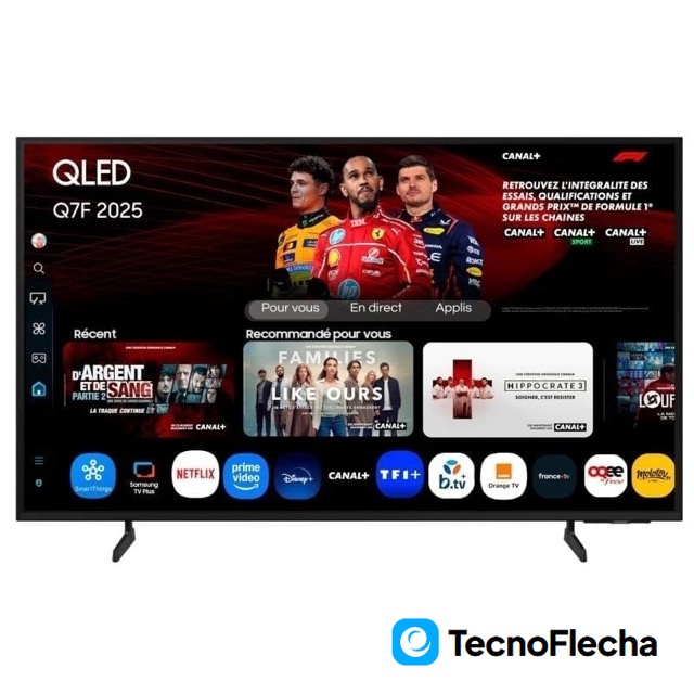 Samsung AI QLED 50'' TQ50Q7FAAUXXC UltraHD 4K Quantum HDR Tizen - Image 2