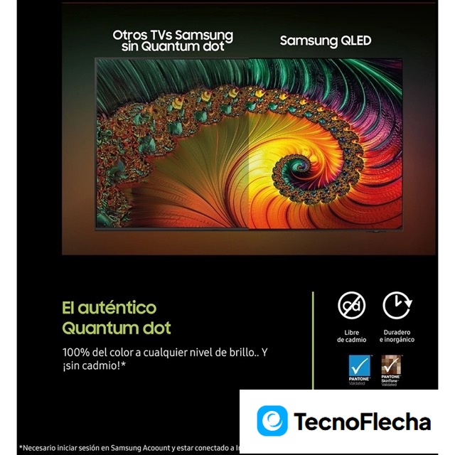 Samsung AI QLED 50'' TQ50Q7FAAUXXC UltraHD 4K Quantum HDR Tizen - Image 5