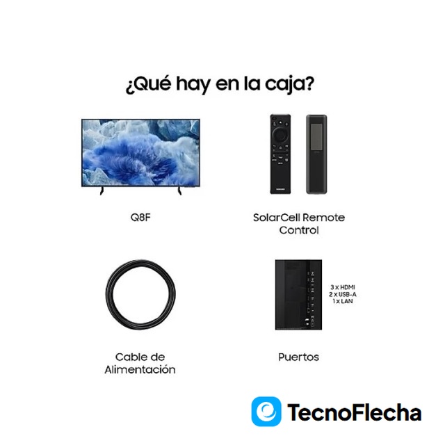 Samsung QLED AI 85'' TQ85Q8FAAUXXC UltraHD 4K Quantum HDR+ Tizen - Image 9
